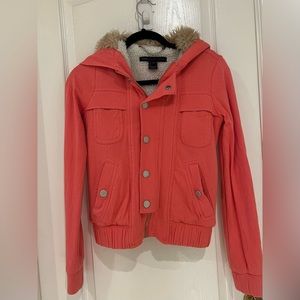 Marc by Marc Jacob’s Faux Fur Hoodie Size XS